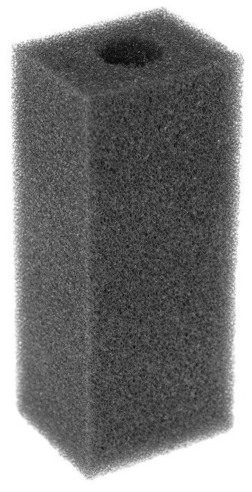 Губка прямоугольная для фильтра, серия F, 3,5 х 4 х 10 см, серая 2882479