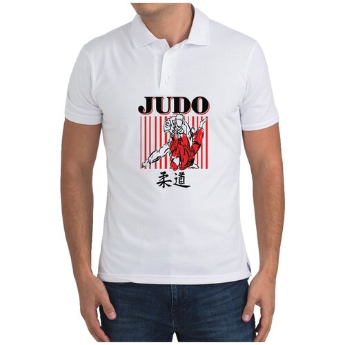 Рубашка- поло CoolPodarok Judo (дзюдо)