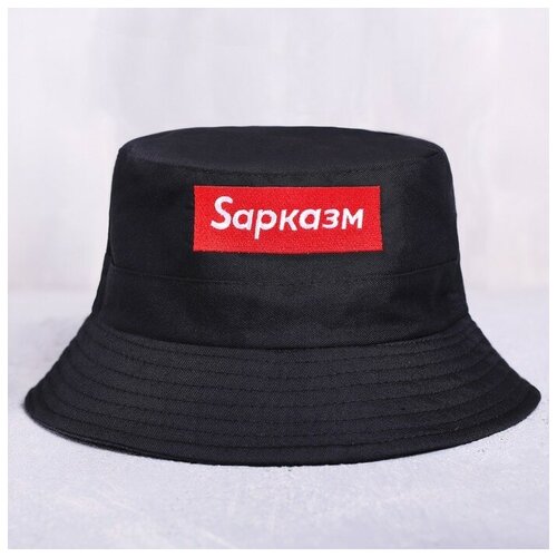 фото Панама sарказм, цвет чёрный, 56-58 рр. россия
