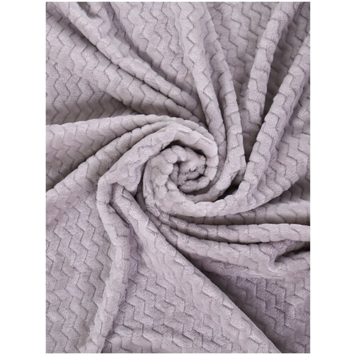 Покрывало 180х210 велсофт с тиснением 