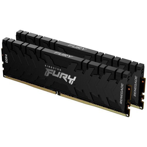 Оперативная память для компьютера Kingston FURY Renegade Black DIMM 16Gb DDR4 4000 MHz KF440C19RBK216 874000₽