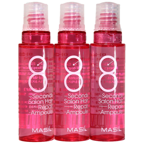 Ампула для волос «салонный эффект за 8 секунд» Masil 8 Second Salon Hair Ampoule 3шт х 15мл филлер для волос 8 seconds salon hair repair ampoule филлер 20 15мл