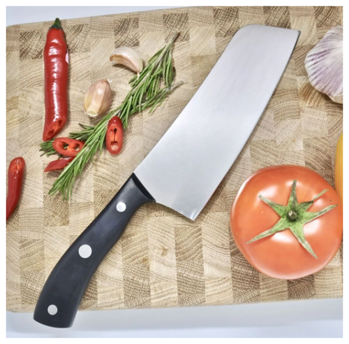 Кухонный нож Цай-Дао, Нож-шинковка универсальный QXF R-4217, длина лезвия 17 см