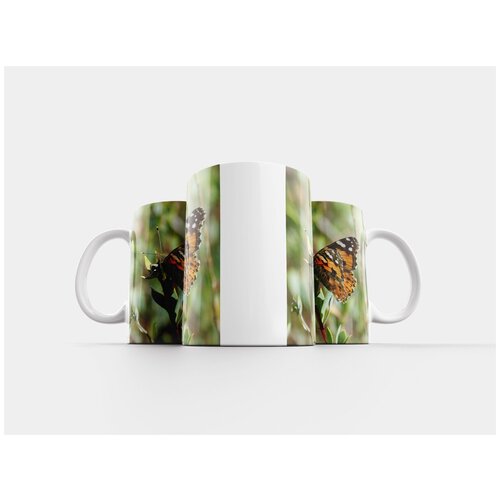 фото Кружка "стрекоза, стволовые, пруд" 320 мл lotsprints