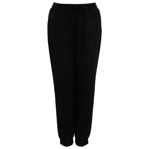 фото Черные брюки в спортивном стиле incity, цвет чёрный, размер 42