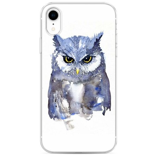 фото Силиконовый чехол "мистер воробей" на apple iphone xr (10r) / айфон икс р case place