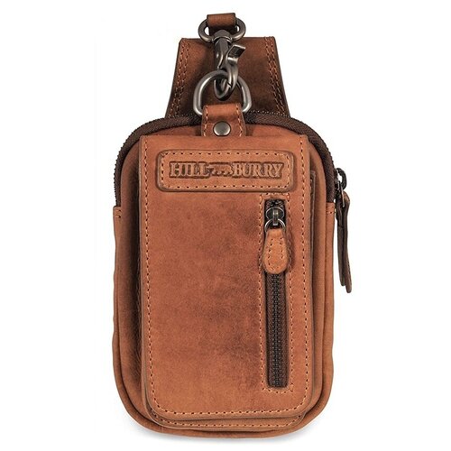фото Сумка поясная hill burry, коричневый