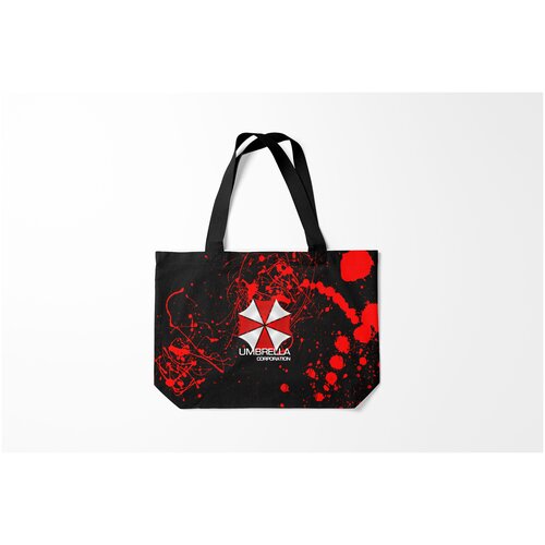 фото Сумка-шоппер / 46х35 см / геймерам / разные игры umbrella corp burnettie