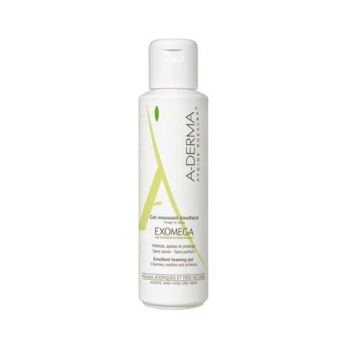 A-Derma Exomega Emollient Foaming Gel Гель смягчающий пенящийся, 500 мл.