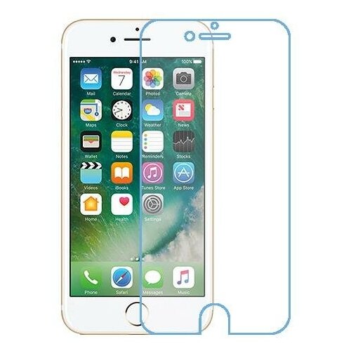 Apple iPhone 7 защитный экран из нано стекла 9H одна штука apple iphone 8 plus защитный экран из нано стекла 9h одна штука