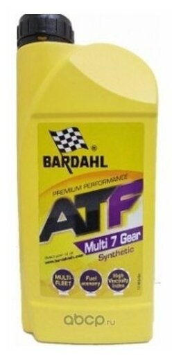 Atf multi 7 gear 1l (авт. транс. синт. масло) bardahl