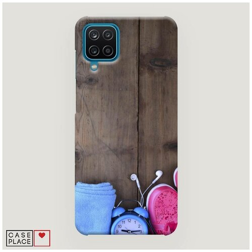 фото Чехол пластиковый samsung galaxy a12 спортивный набор case place