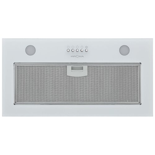 Вытяжка кухонная KRONA LUISA GLASS White 600 PB белое стекло 1388300₽