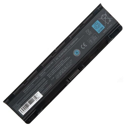 Аккумулятор для ноутбука Toshiba Satellite C800, C840, C850, C870, L830, L840, L850 (10.8V, 5200mAh). PN: PA5109U-1BRS, PA5023U new laptop lcd cable for toshiba c70 c70 d c70 a c75 c75 d c75 a pn dd0bd5lc000 dd0bd5lc020 repair notebook led lvds cable