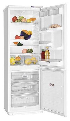 Атлант 4012-022, двухкамерный холодильник, нижняя морозильная камера, 176х60х63 см