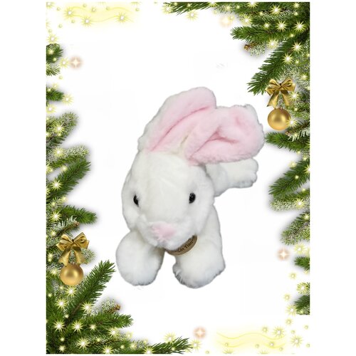 Зайка белый лучший подарок на день рождения новый год