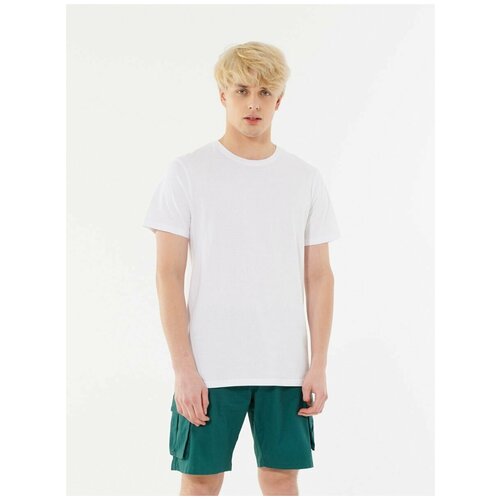 фото Футболка outhorn hol21-tsm611 размер l, белый