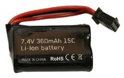 VolantexRC Аккумулятор Li-Ion 7.4V 360mAh для VolantexRC Vector S - PB3104