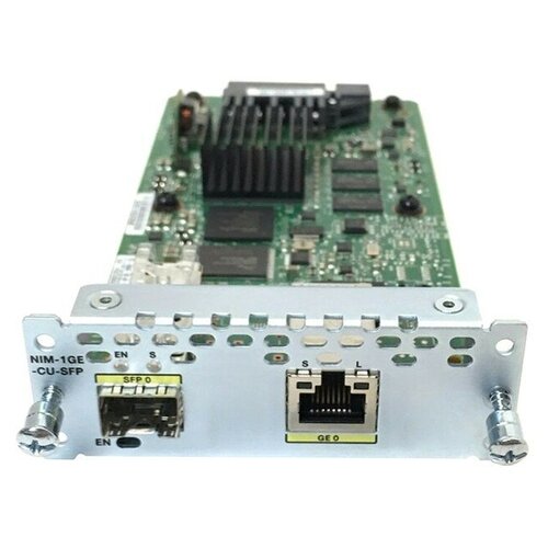 Модуль Cisco NIM-1GE-CU-SFP модуль cisco nim 4mft t1 e1