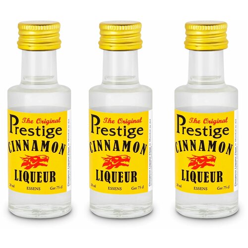 Эссенция Prestige Эссенция для самогона, водки или выпечки Prestige Cinnamon Liqueur Clear 20 мл, 20 г, 20 мл