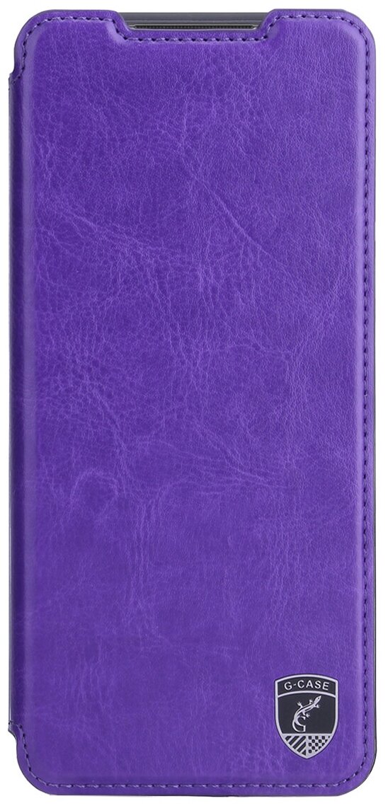 Чехол книжка для Xiaomi Redmi Note 10T / Poco M3 Pro, G-Case Slim Premium, фиолетовый