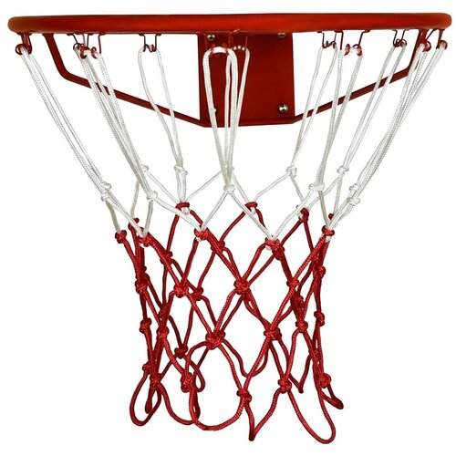 Сетка баскетбольная CLIFF 6005, для кольца N7, длина-50 , бело-красная