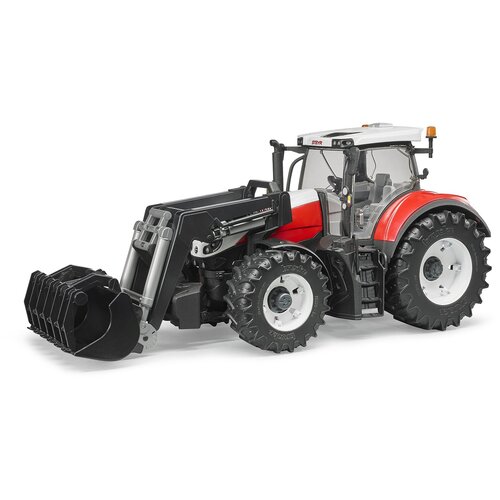 Трактор Bruder Steyr 6300 Terrus CVT с вилами 1:16, 44,5 см 03181