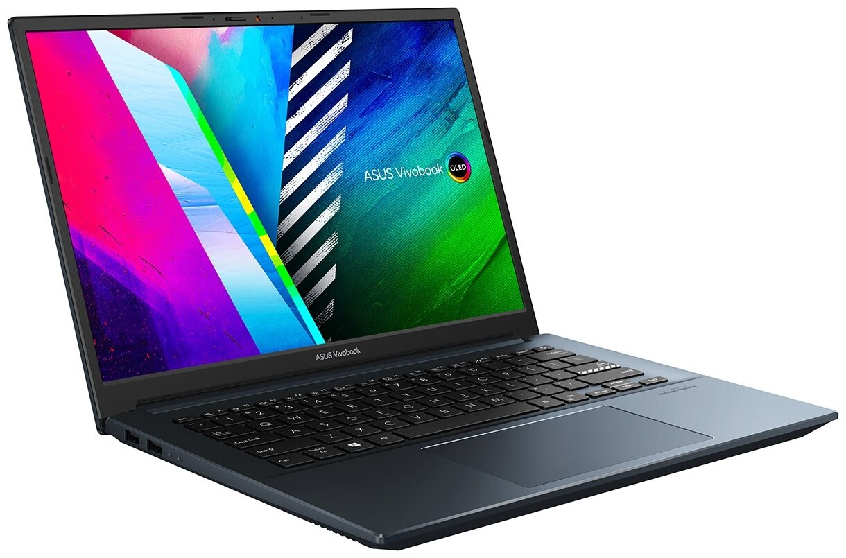 Ноутбук Asus VivoBook Pro 14 K3400PH-KM108W Quiet Blue Core i5-11300H16G512G SSD14 OLED WQXGANV GTX1650 4GWiFiBTWin11 90NB0UX2-M02430
