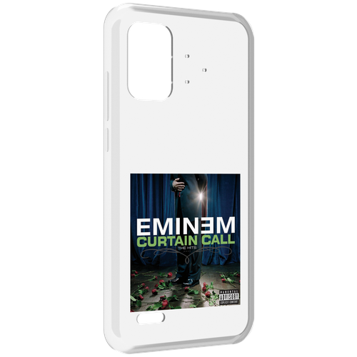 Чехол MyPads Eminem CURTAIN CALL, THE HITS для UMIDIGI Bison Pro задняя-панель-накладка-бампер чехол mypads eminem curtain call the hits для meizu m3 note задняя панель накладка бампер