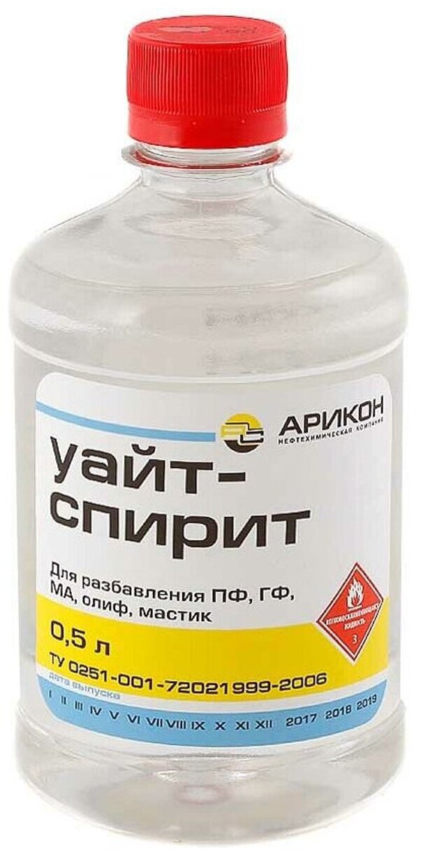 фото Уайт-спирит Нефрас С4-155/200 Арикон 0,5 л.