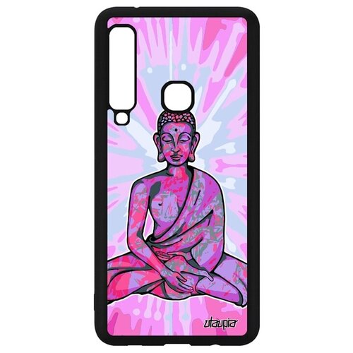 фото Красивый чехол для телефона // samsung galaxy a9 2018 // "будда" мандала портрет, utaupia, розовый
