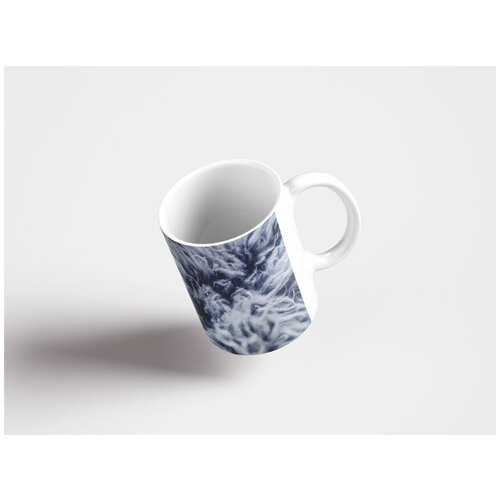 фото Кружка "серый, шерсть, одеяло" 320 мл lotsprints