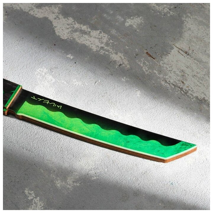 Сувенир деревянный "Нож танто" малахит — купить в интернет-магазине по ...