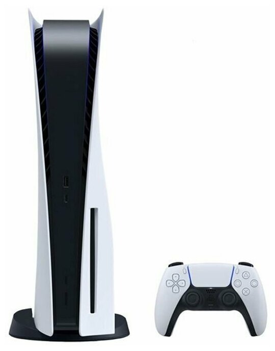 Игровая консоль PlayStation 5 +Кабель питания (евровилка), CFI-1000A