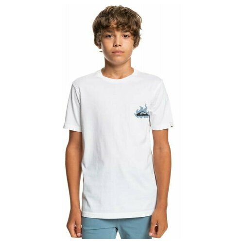 Футболка Quiksilver, хлопок, размер 12, белый