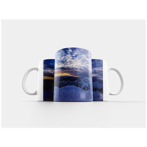 фото Кружка "снег, зима, белый" 320 мл lotsprints