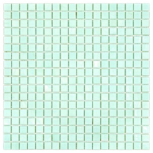 Мозаика одноцветная чип 15 стекло Alma NB-GN426 зеленый квадрат глянцевый