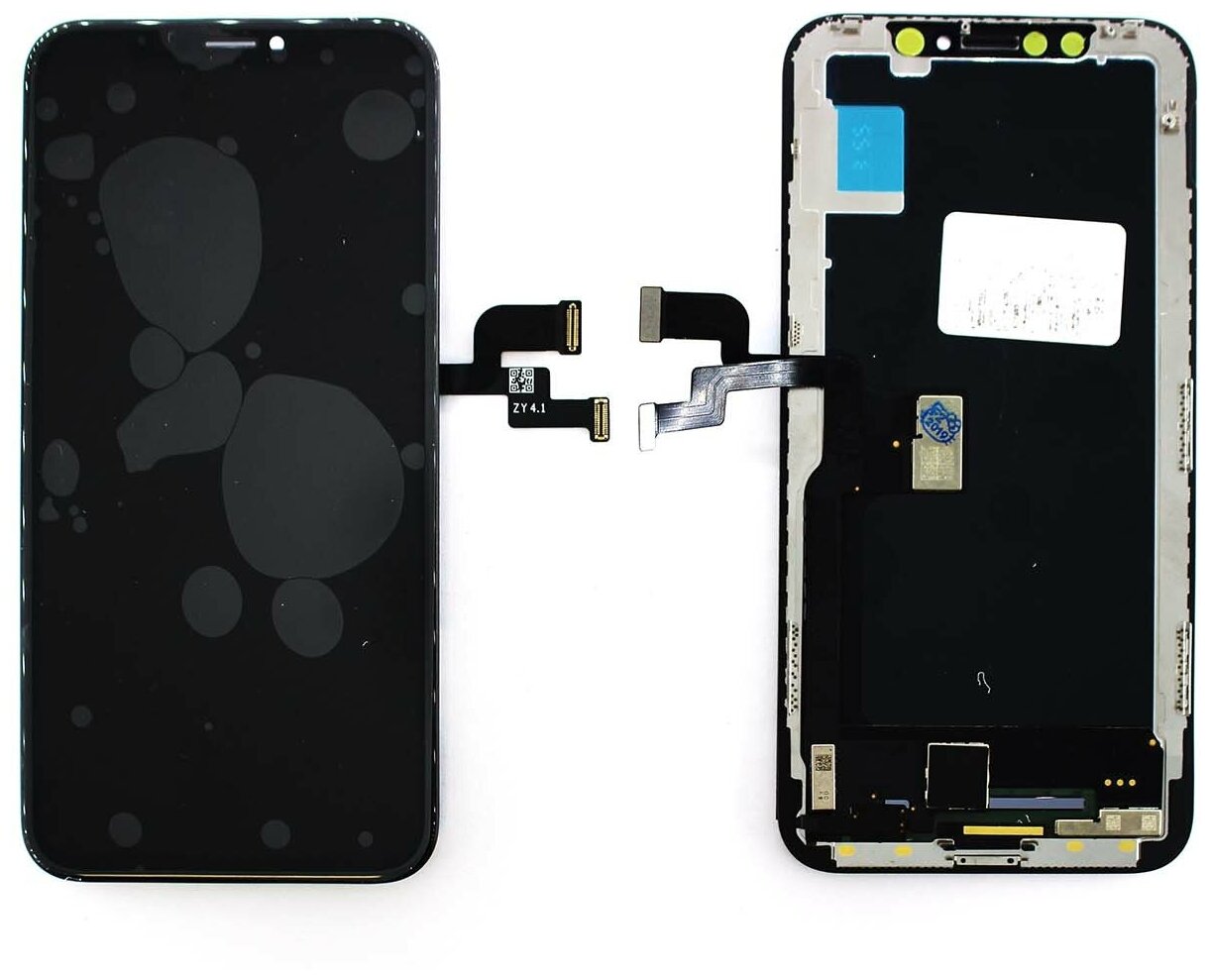 Дисплей для Apple iPhone X, для Apple iPhone 10 GX OLED в сборе с сенсором черный