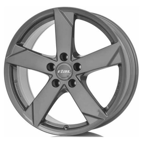 Диск колесный Rial Kodiak 8xR18 5x112 ET47 ЦО66,6 серый темный глянцевый KK80847B62-7