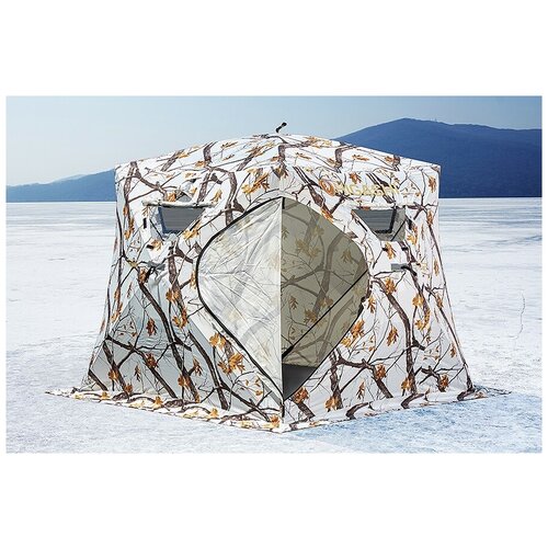 фото Зимняя палатка куб higashi winter camo pyramid