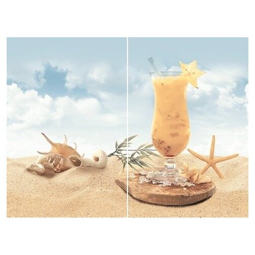 Дельта Керамика Cocktail Панно P2-1 P2-1D140 40х30