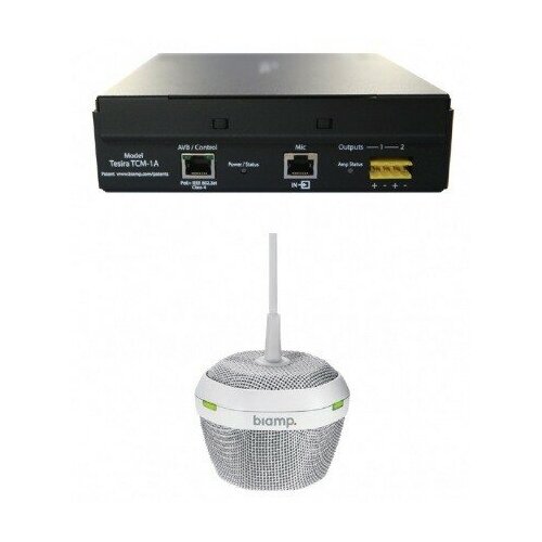 Biamp Tesira TCM-1A потолочный микрофон с AVB и Beamtracking и PoE усилителем 20239600₽