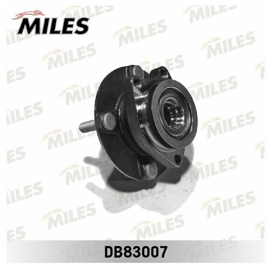 Ступица с подшипником передняя +ABS, NISSAN TIIDA 07-, MILES DB83007