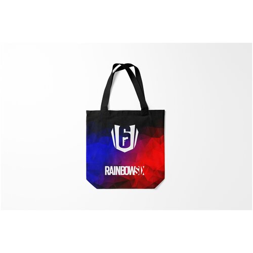 фото Сумка-шоппер / 40х40 см / геймерам / rainbow six siege burnettie