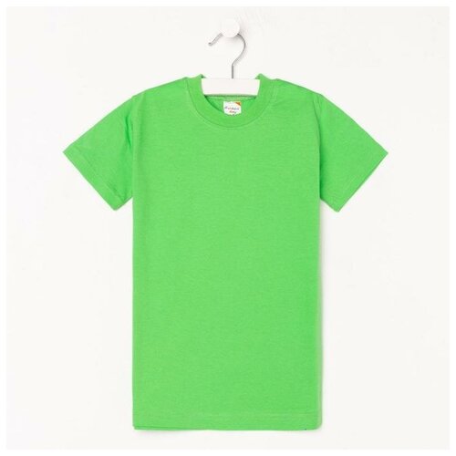 Футболка , размер 34, зеленый комплект футболка шорты для мальчика цвет жёлтый зелёный размер 116 см