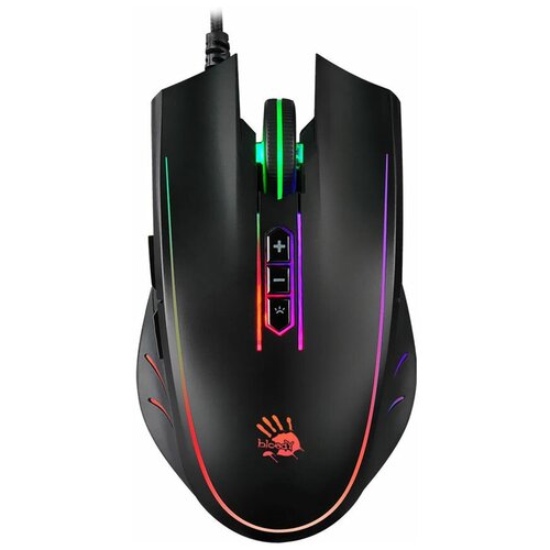 Мышь A4TECH Bloody Q81 Curve игровая оптическая проводная USB черный 333900₽