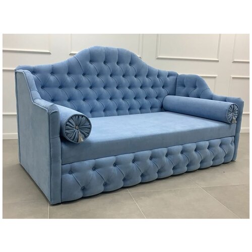 фото Adeta диван-кровать кристель голубой