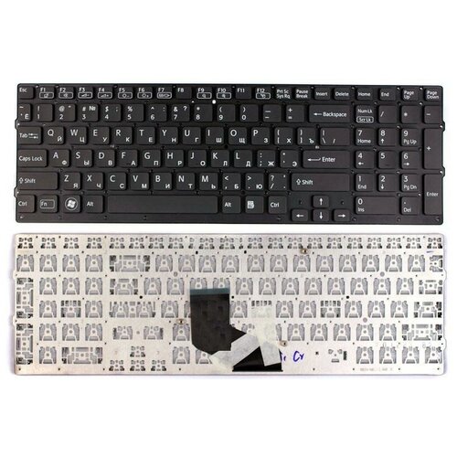 Клавиатура для ноутбука Sony Vaio VPC-F219fc VPC-F22 VPC-F23 черная 1059₽