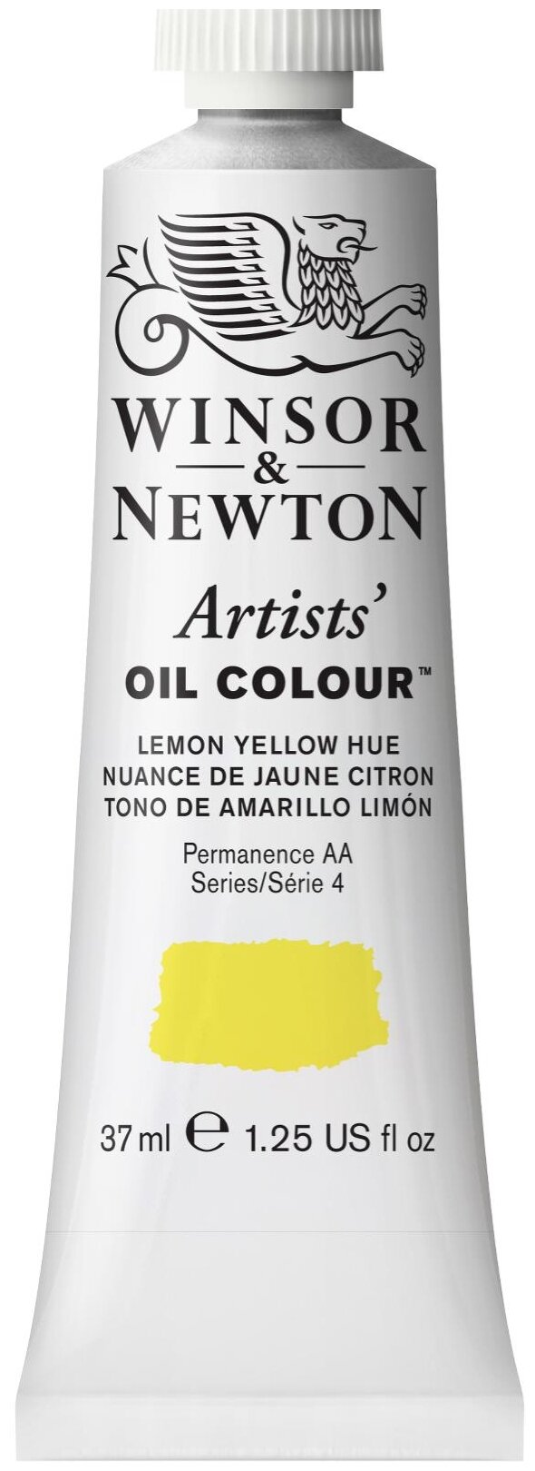 Winsor&Newton Масляная краска Artists', оттенок желтый лимон 37мл sela