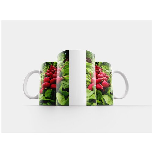 фото Кружка "овощи, редис, редька" 320 мл lotsprints